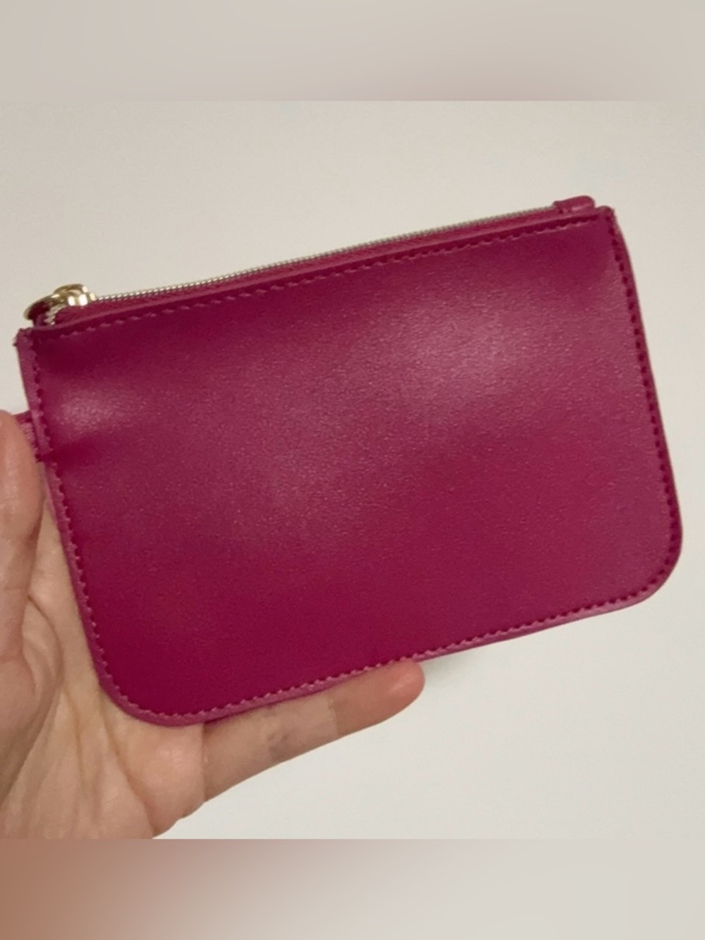 NEW estee lauder hot pink cosmetic makeup bag or coin purse pouch